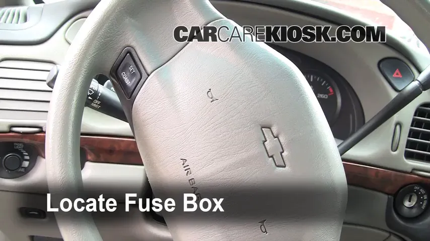2001 Chevrolet Impala 3.4L V6 Fusible (interior) Control